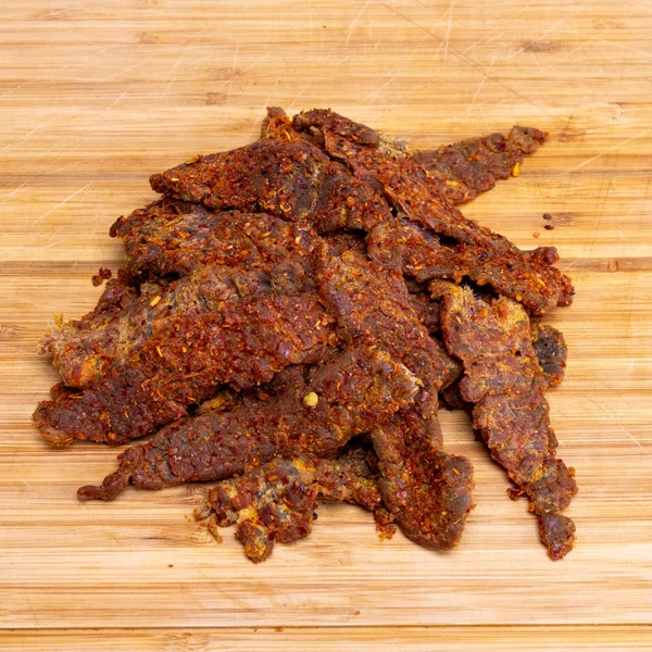 Man Candy Molten Mango Beef Jerky with Juicy Mango Sweetness and Fiery Heat - Bold Sweet Spicy Jerky Tropical beef jerky High Protein Premium BBQ Beef Jerky Snack for Beach Days Hiking and Outdoor Adventures